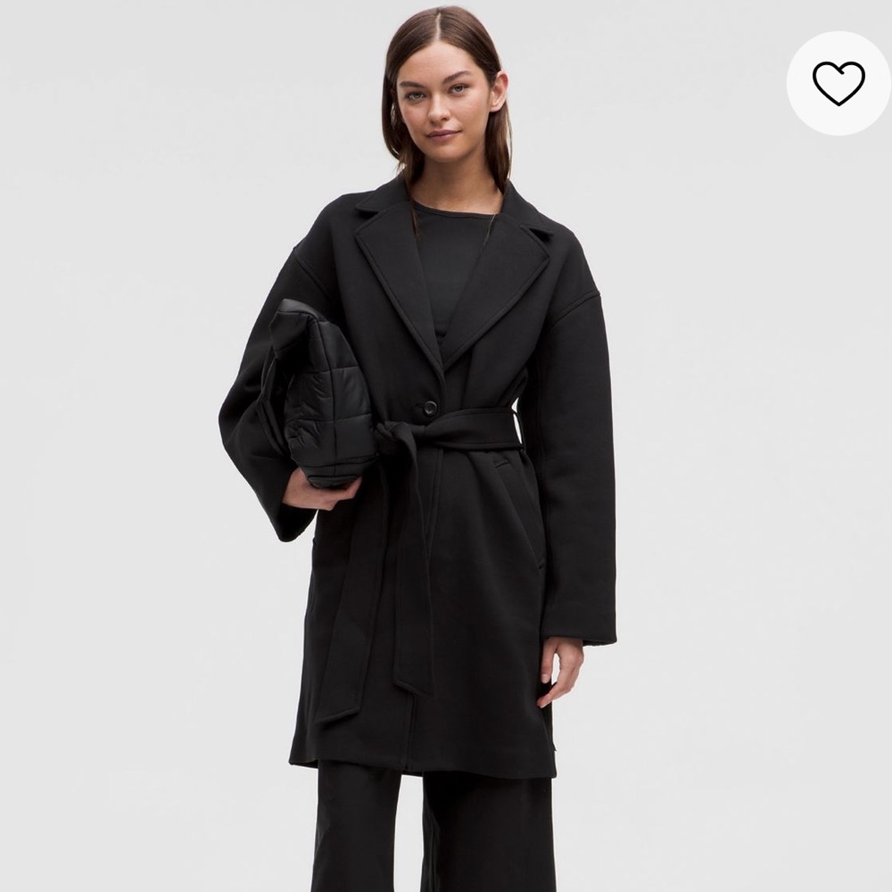 lululemon Belted Fleece Wrap Coat
